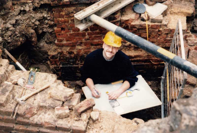 DGLA Excavation at Tower Hill with Dave Lakin