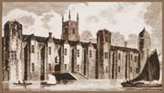 19th-century reconstruction of Baynard’s Castle