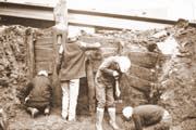 Recording a late Saxon revetment     Museum of London