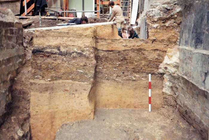 Stratigraphy - Tim Neighbour, James Drummon-Murray, Alex Bayliss in background