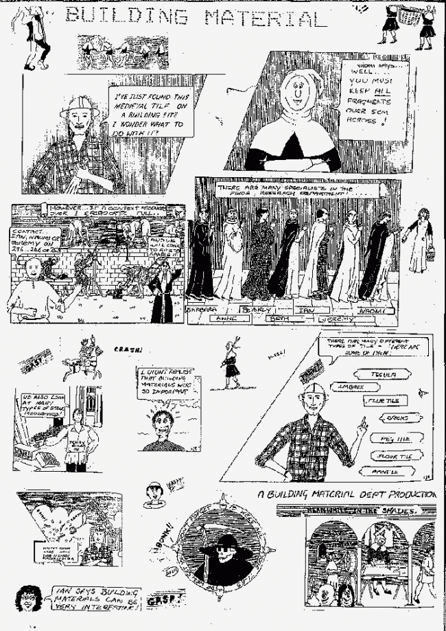 Building Material flier Ian Betts